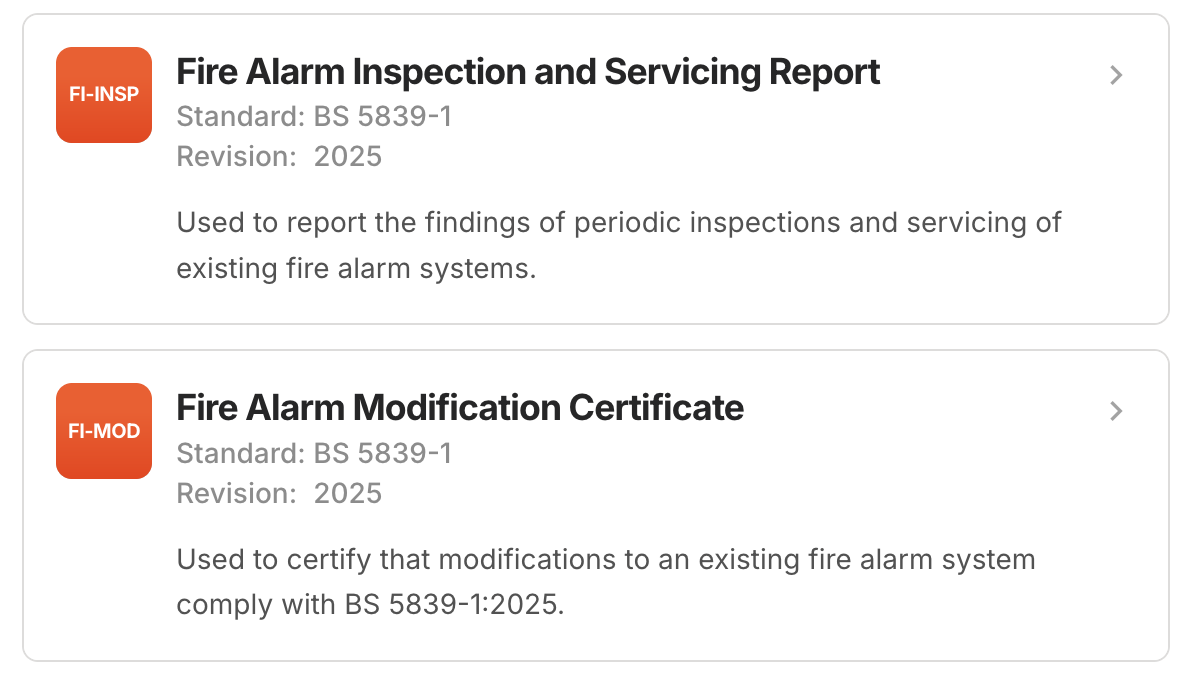 Commercial Fire Alarm Modification and inspection and servicing report Preview