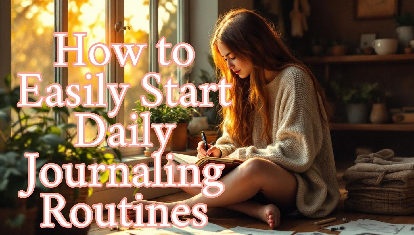 a woman journaling in a notebook