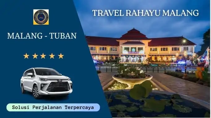 Travel Rahayu Malang, rute Malang ke Tuban, menggunakan mobil avanza putih