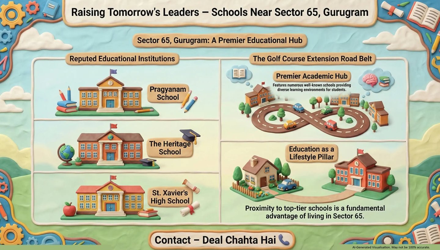 Schools near Sector 65 Gurugram