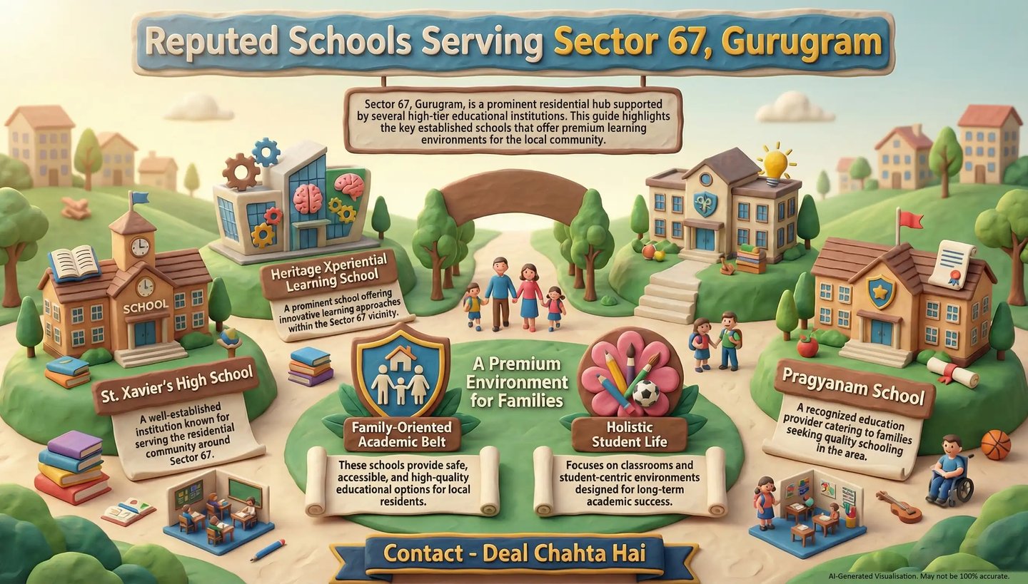 Schools near Sector 67 Gurugram