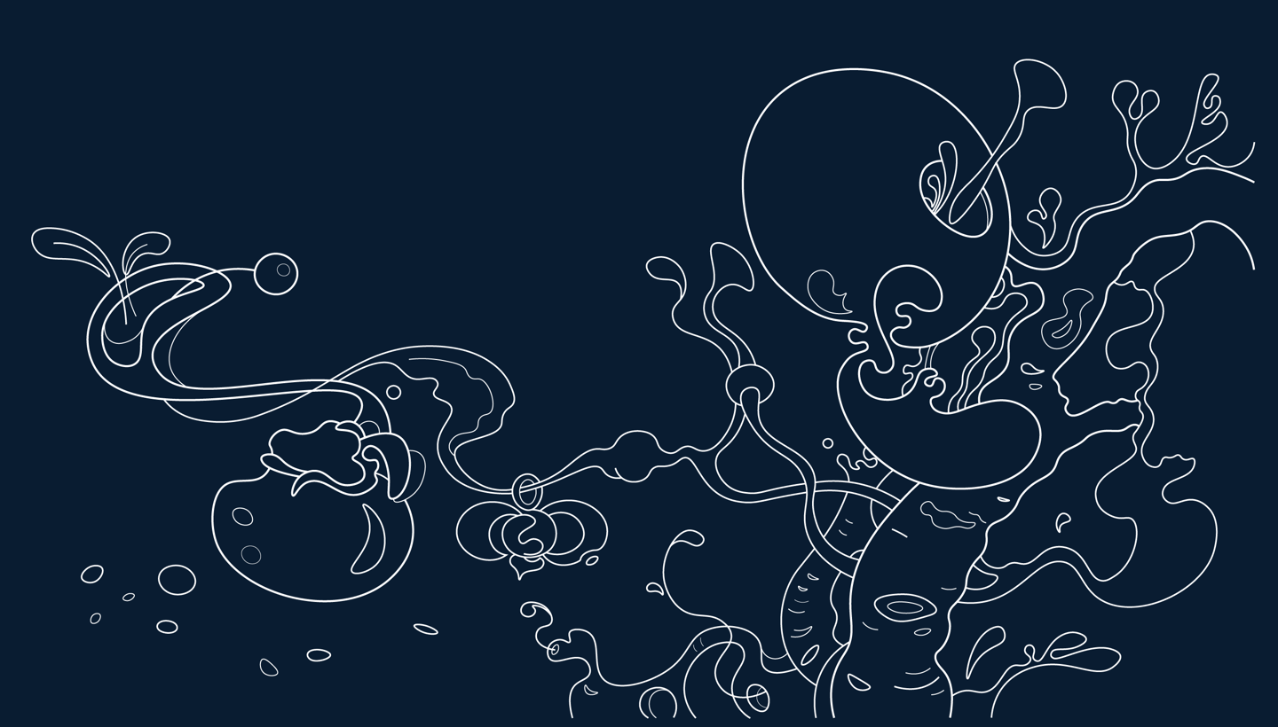 Decorative surreal illustration from Intuitive Dialogues