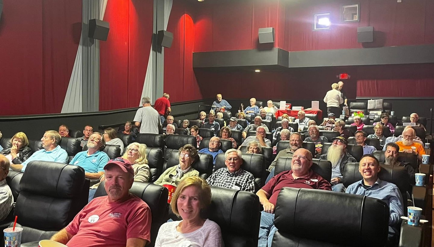 VCCH celebrated 50 years anniversary by renting a movie theater to watch historical slide shows.