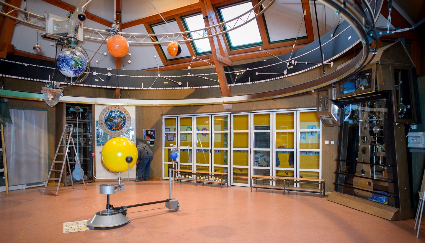 Vue partielle sur le Planétaire de Gresswiller