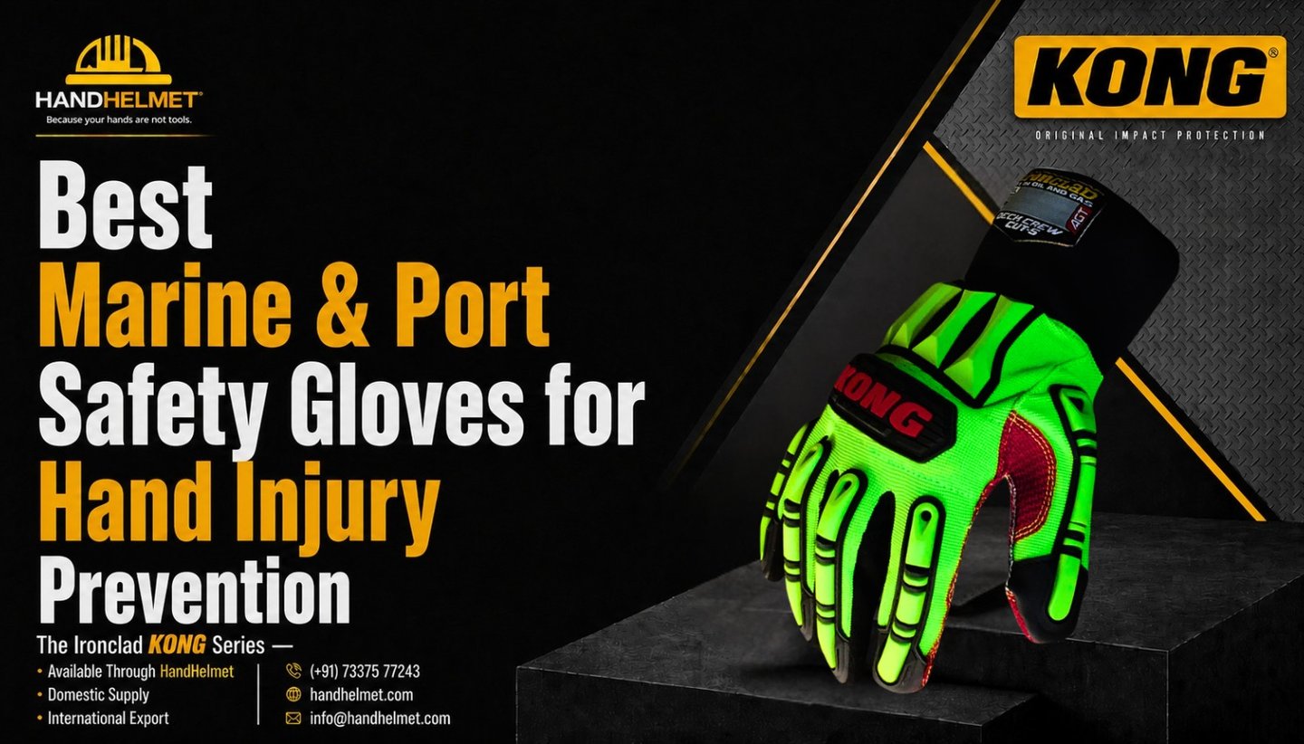 KONG Glove India: Best Marine & Port Safety Gloves for Hand Injury Prevention