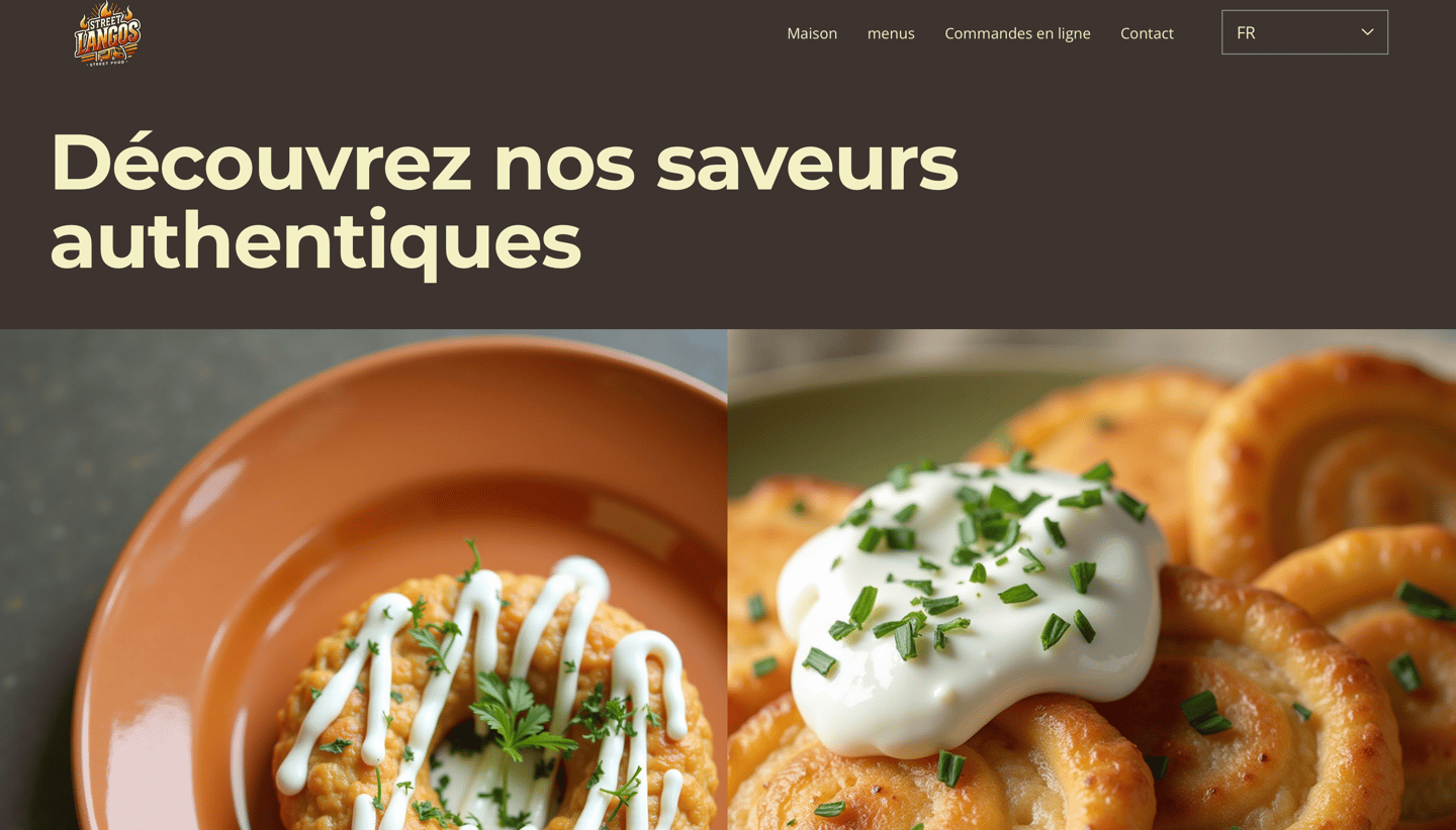 Site Internet - Langos Street