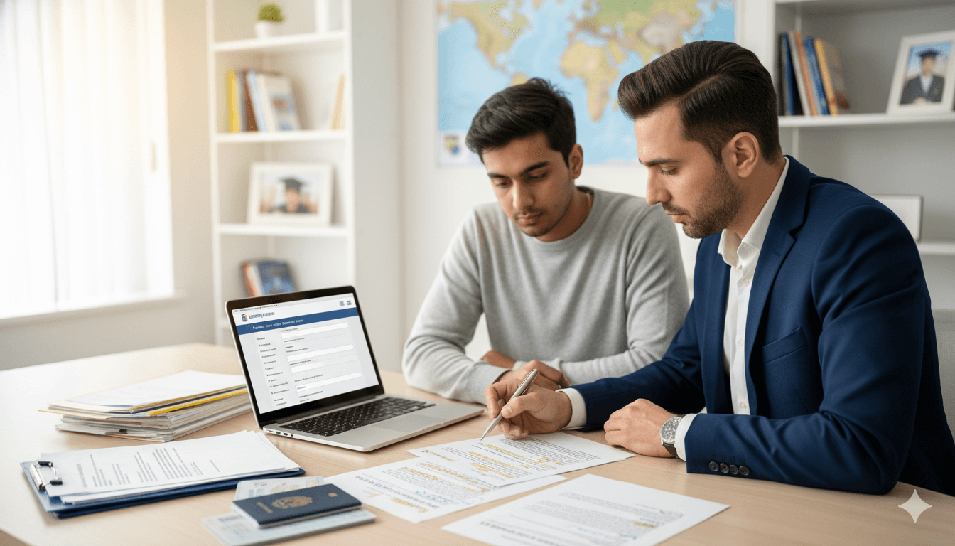 Application support and document preparation - customized SOP writing, LOR guidance, and complete application management