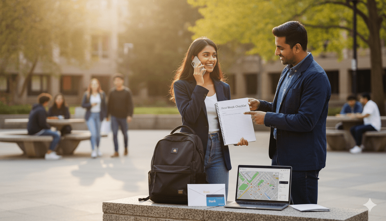 Post-arrival support services - 24/7 helpline for first 30 days, settlement guidance, and administrative setup assistance