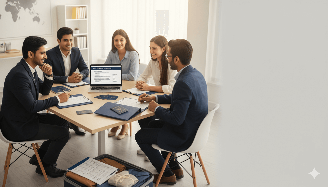 Pre-departure orientation and preparation - accommodation assistance, travel guidance, and cultural orientation for students