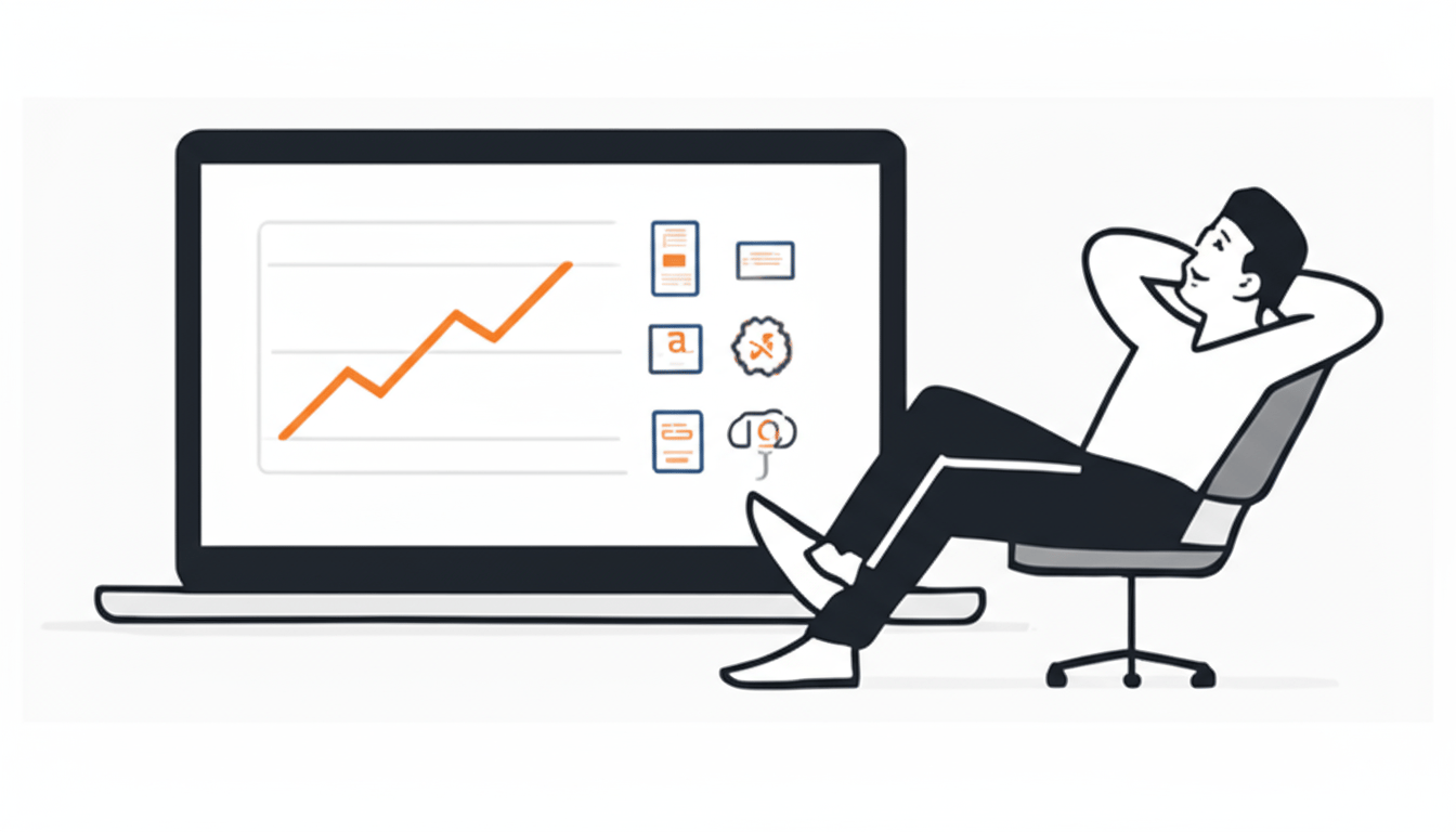 man enjoying passive income