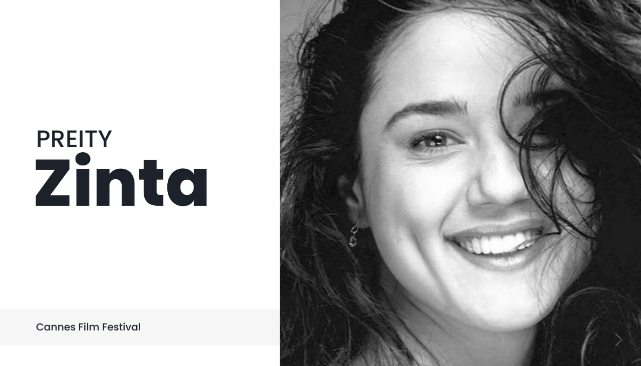 Preity Zinta's Cannes appearance also marked her return to the big screen after a gap of almost seven years. She is set to wo