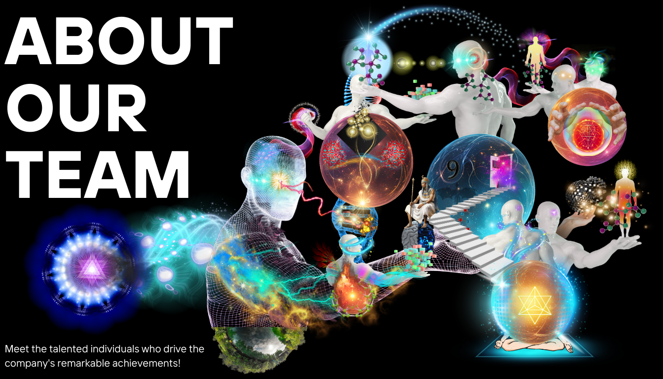 a group of people with different types of people