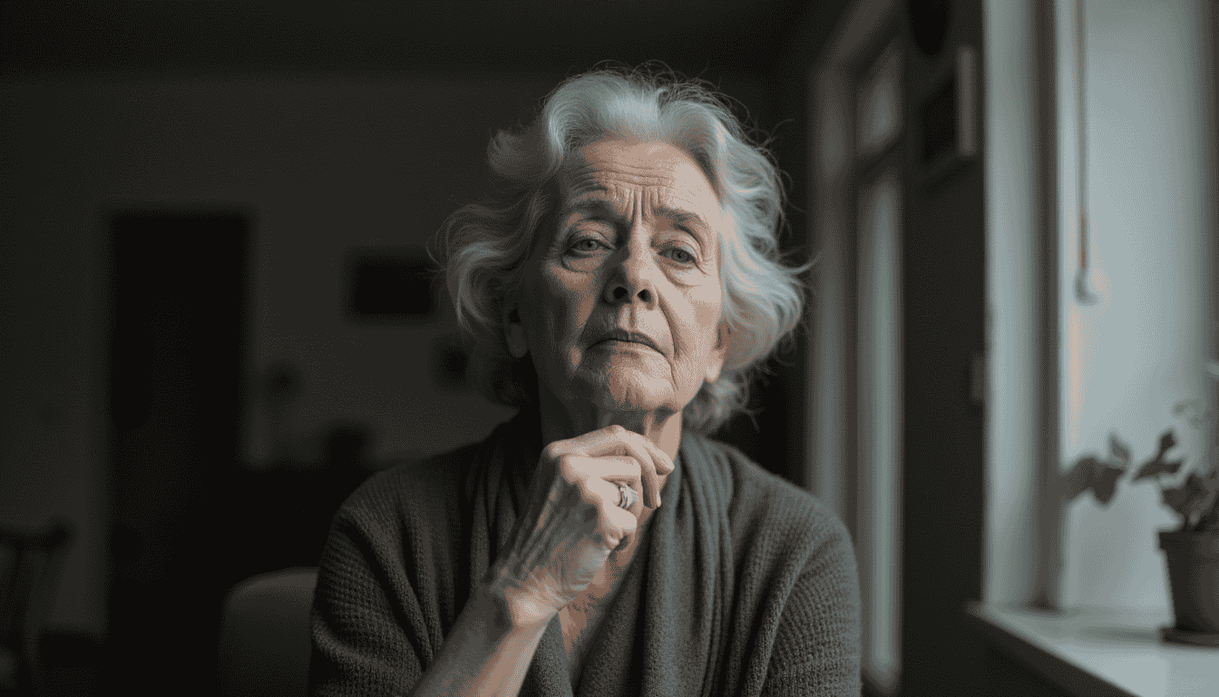 Older woman after retirement