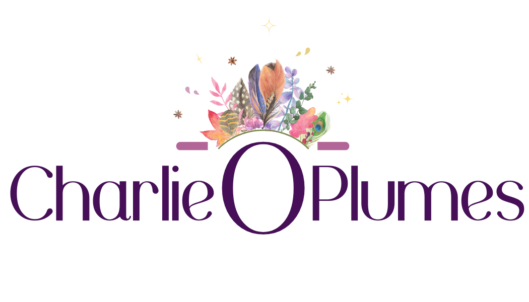 logo charlie O'Plumes marque de bijou artisanale basée dans l'Yonne en Bourgogne, France