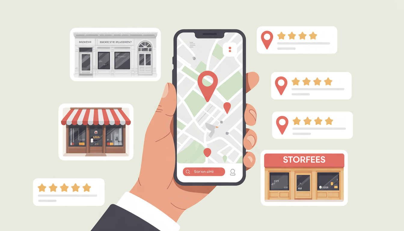 uma pessoa segurando um telefone com um mapa nele