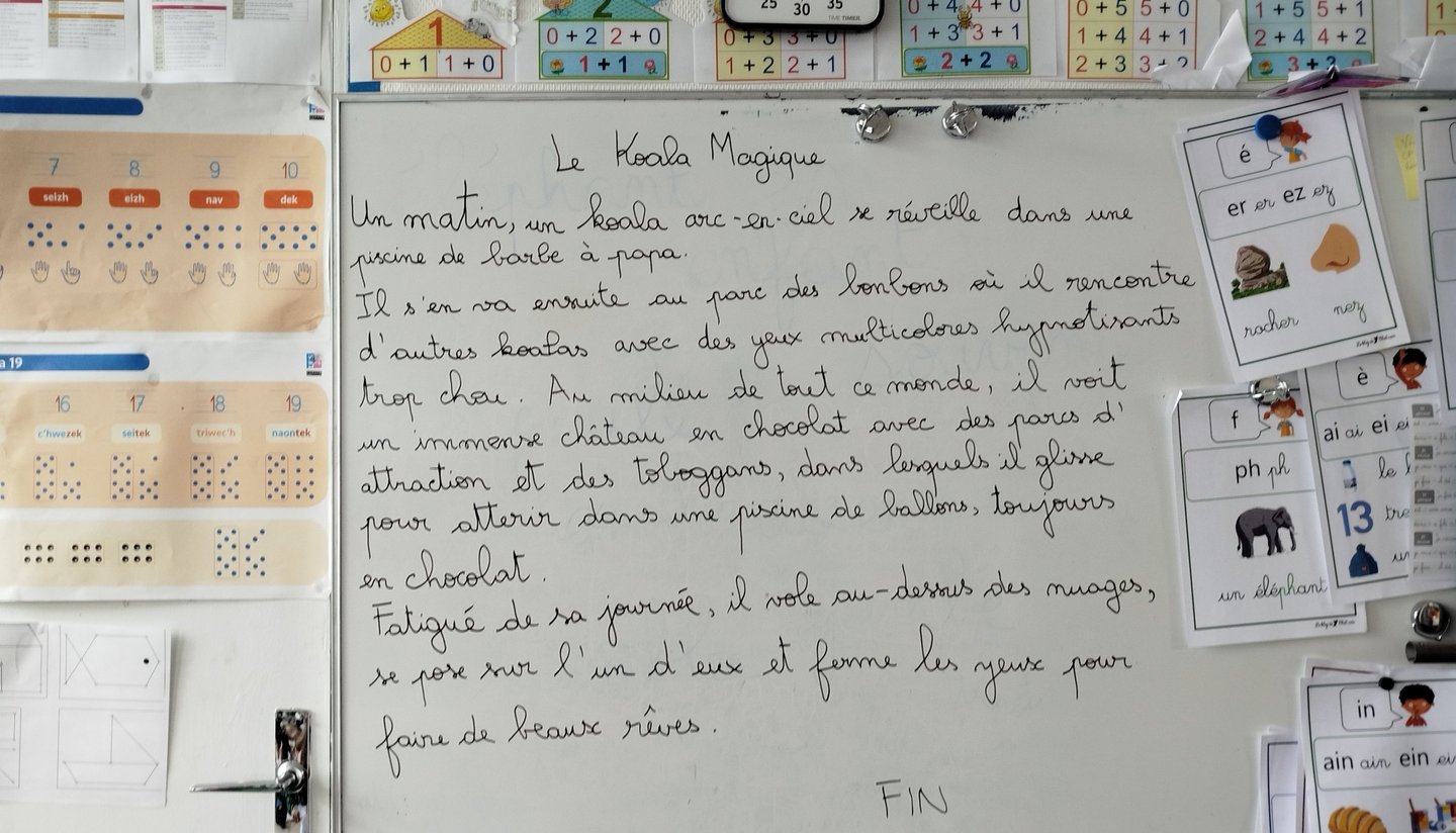 Histoire inventée lors d'une animation d'ateliers d'écriture avec Mily's Writing sur Nantes