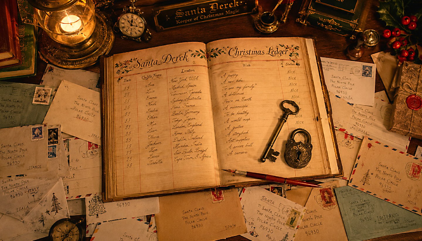 At SantaDerek.com, your privacy is important to us. Your trust is paramount.