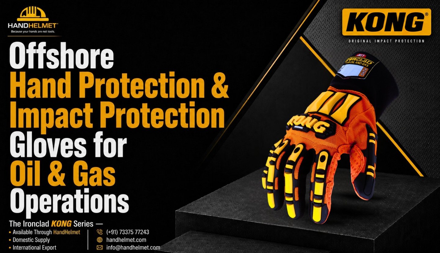 KONG Gloves India | Offshore Hand Protection & Impact Protection Gloves For Oil & Gas Operations