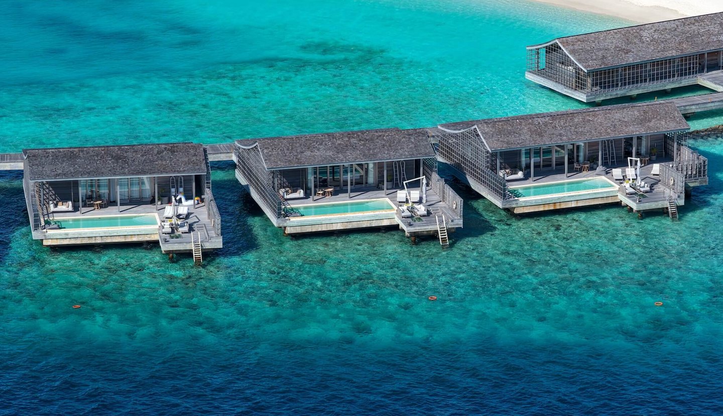 kudadoo maldives arial overwater villas