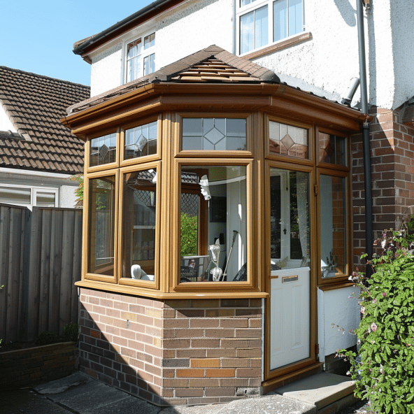 a house with freshly cleaned sparkling windows