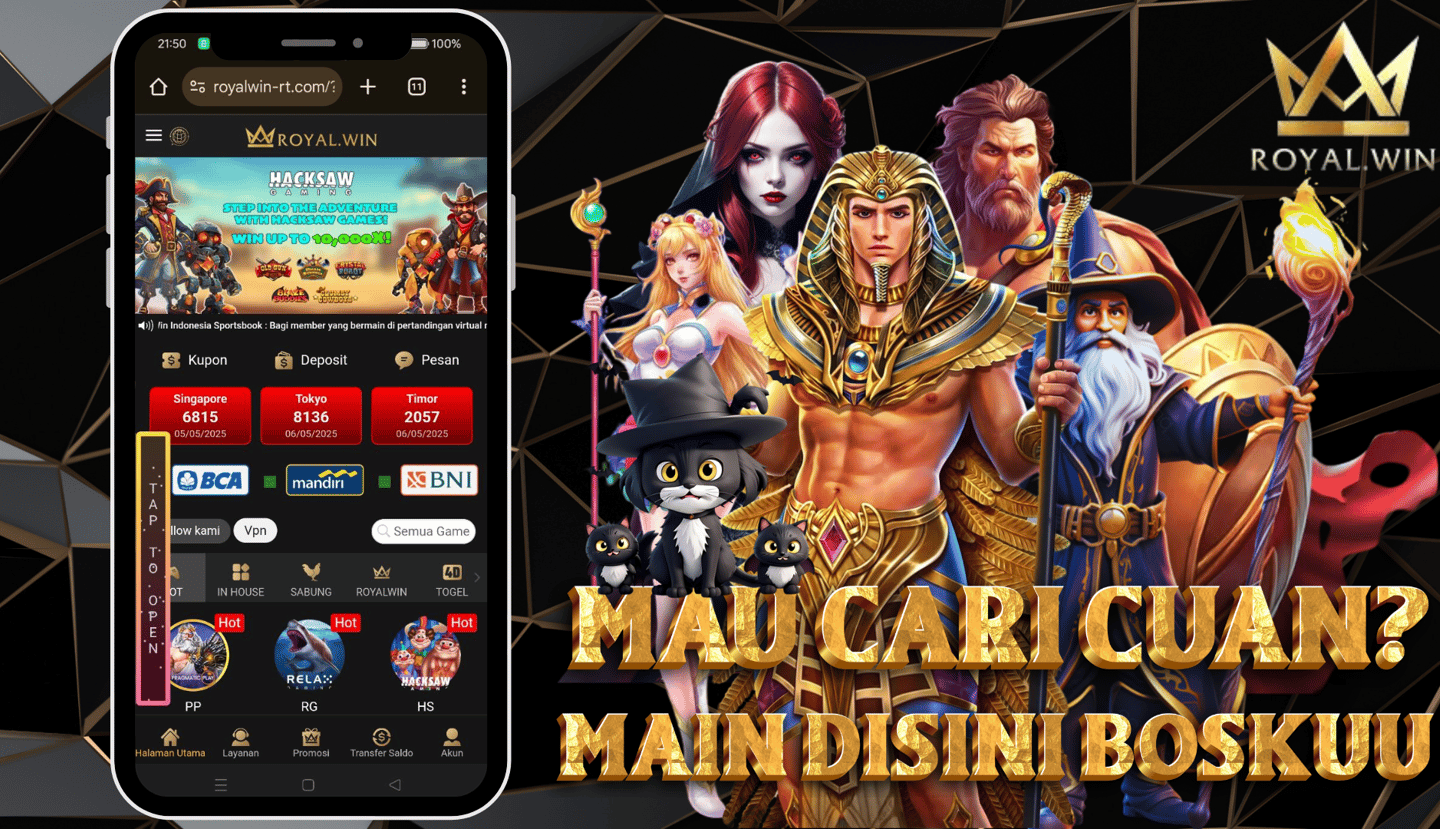 Royal Win Selain menyedikan hotel kami juga menyedikan gaming online 