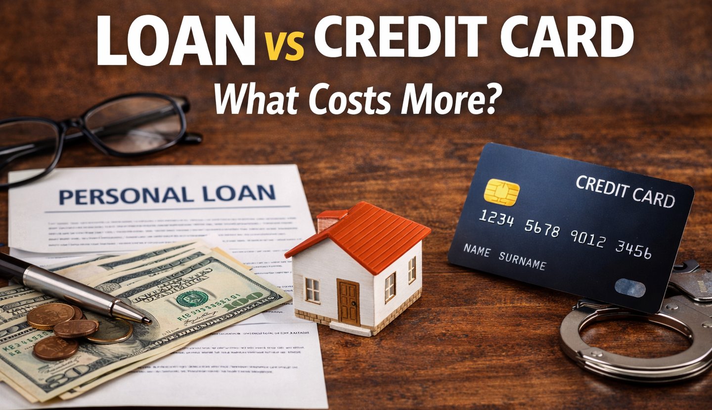 Loan vs Credit Card What Costs More (2026 Guide)_cleareveryday.com