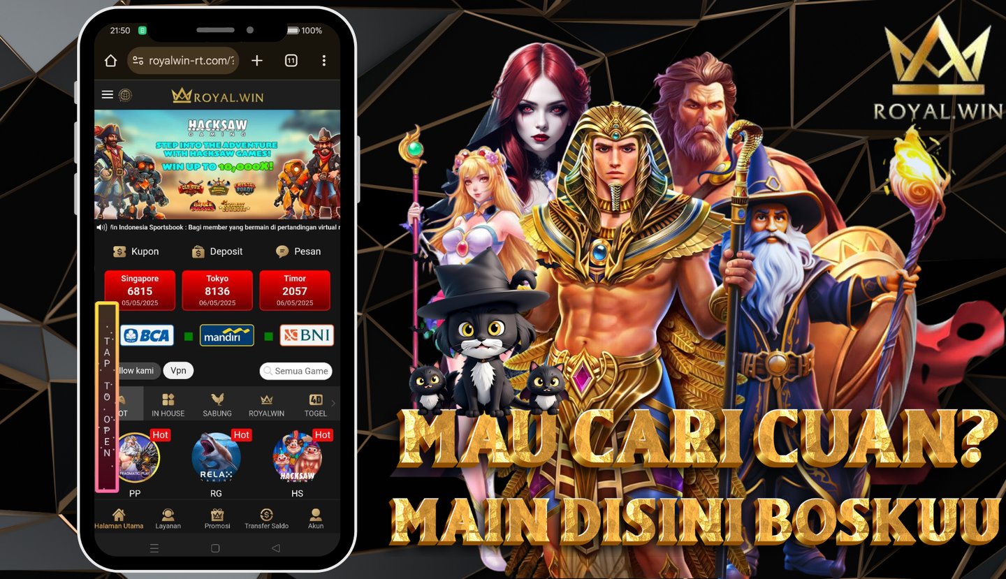 Royal Win Selain menyedikan hotel kami juga menyedikan gaming online