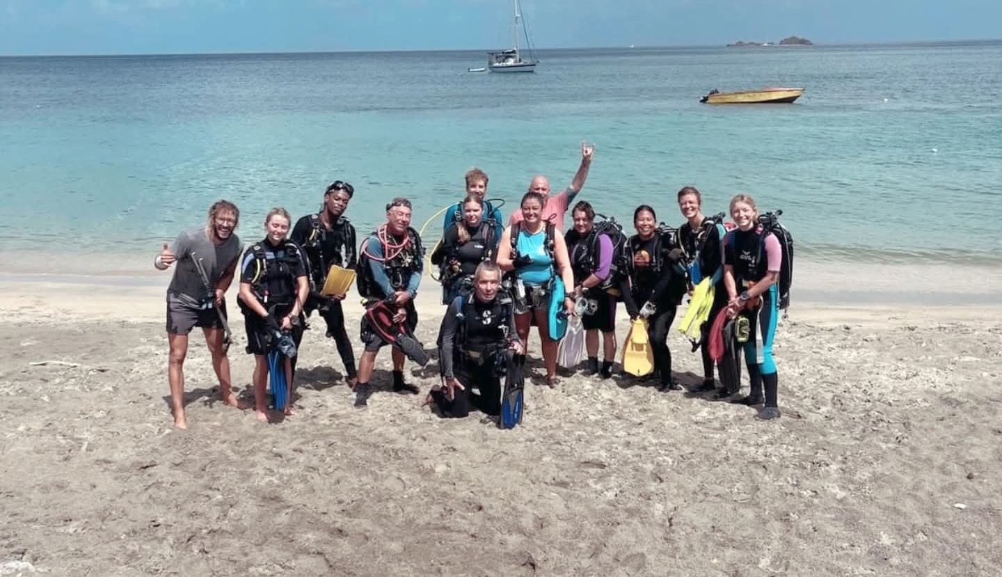 Our Team and volunteers embark on a beach clean-up