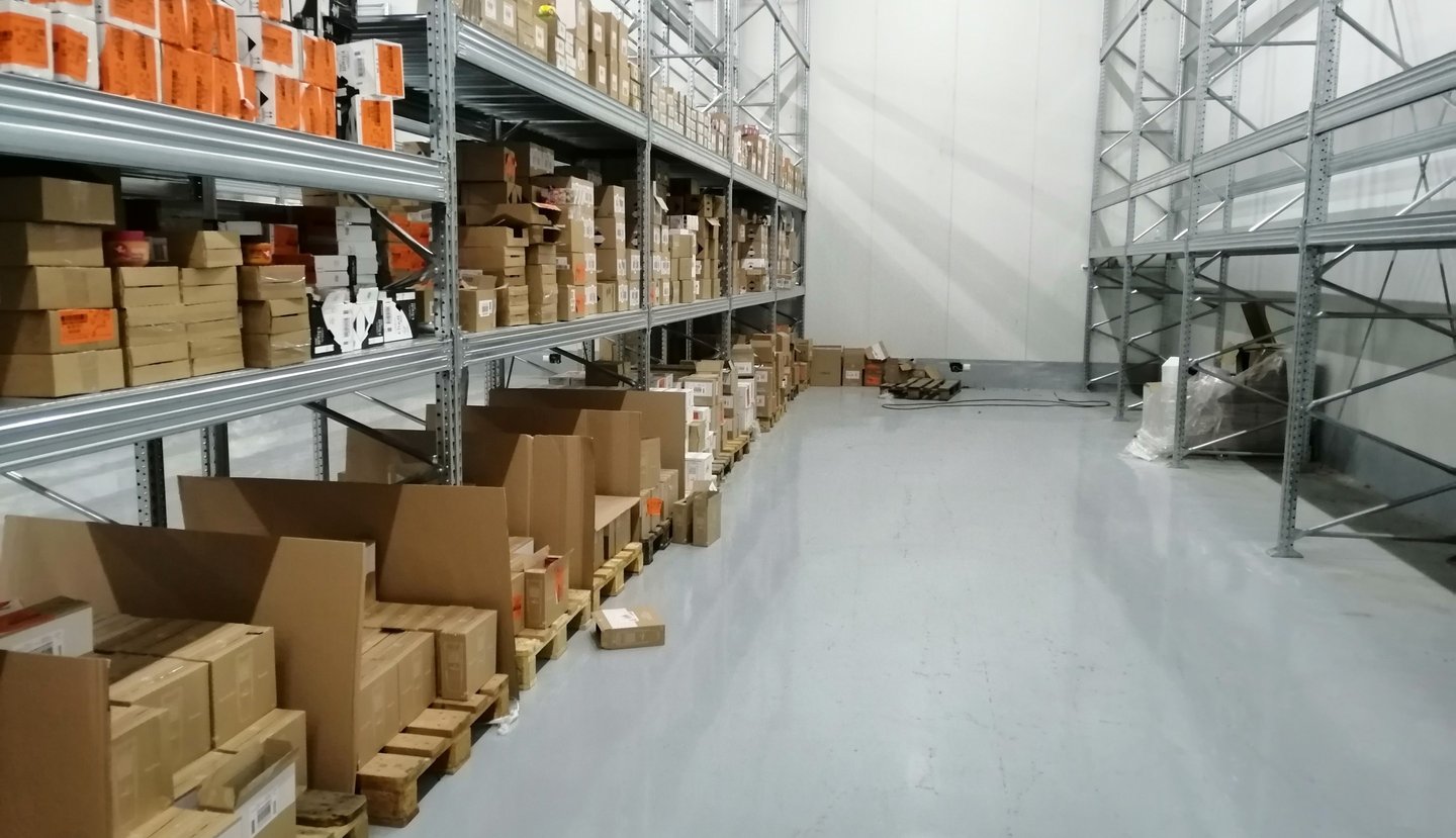 Εποξειδικό δάπεδο σε επαγγελματικό χώρο στην Αθήνα