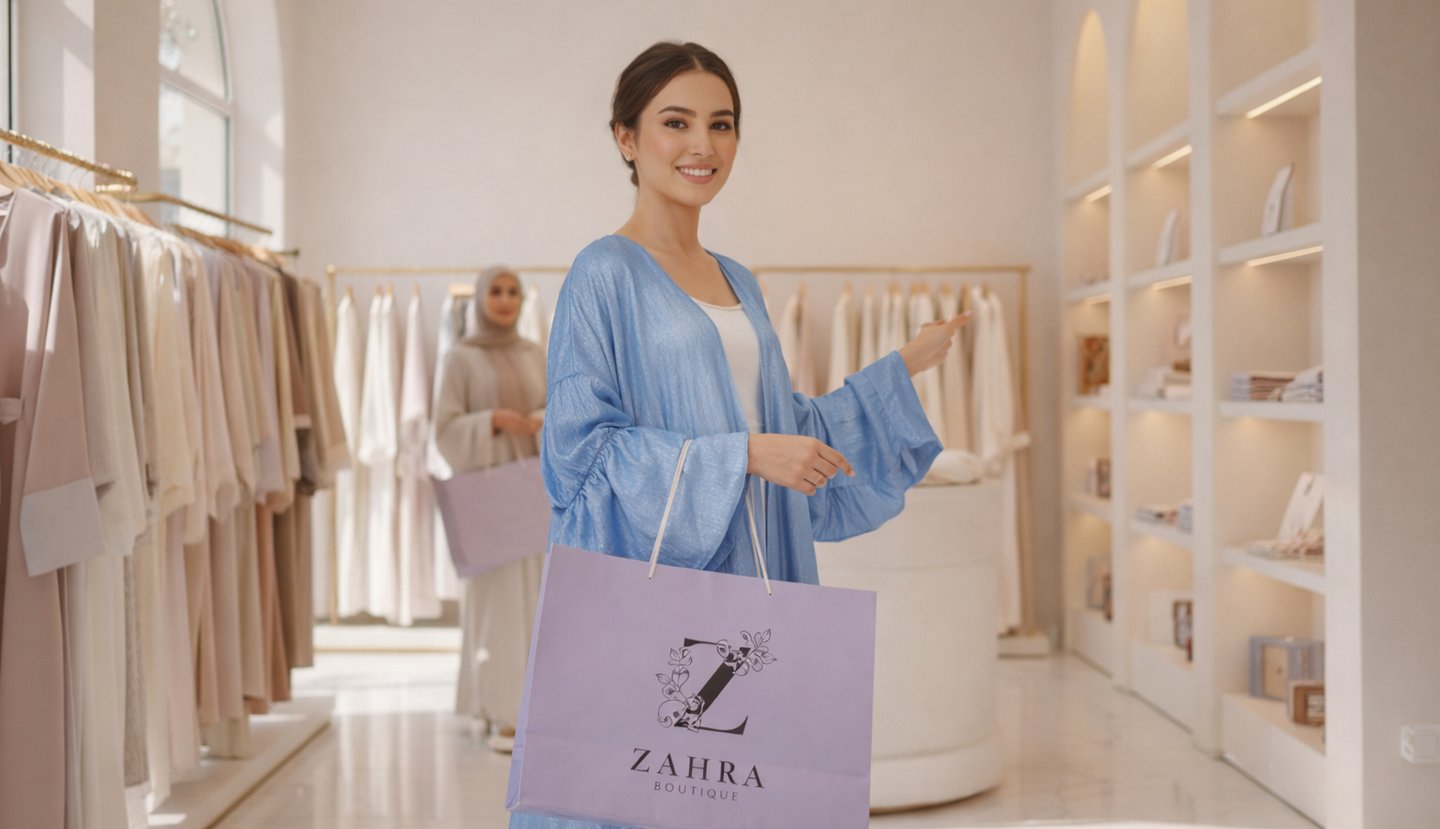 Modest fashion inspiration from Zahra Boutique