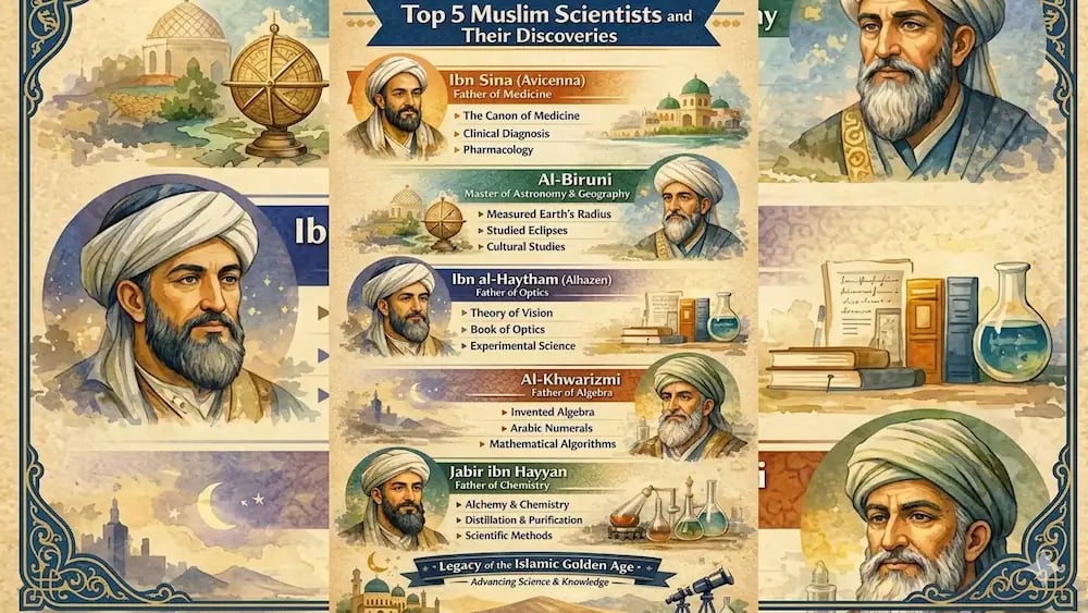 Top 5 Muslim Scientists Discoveries