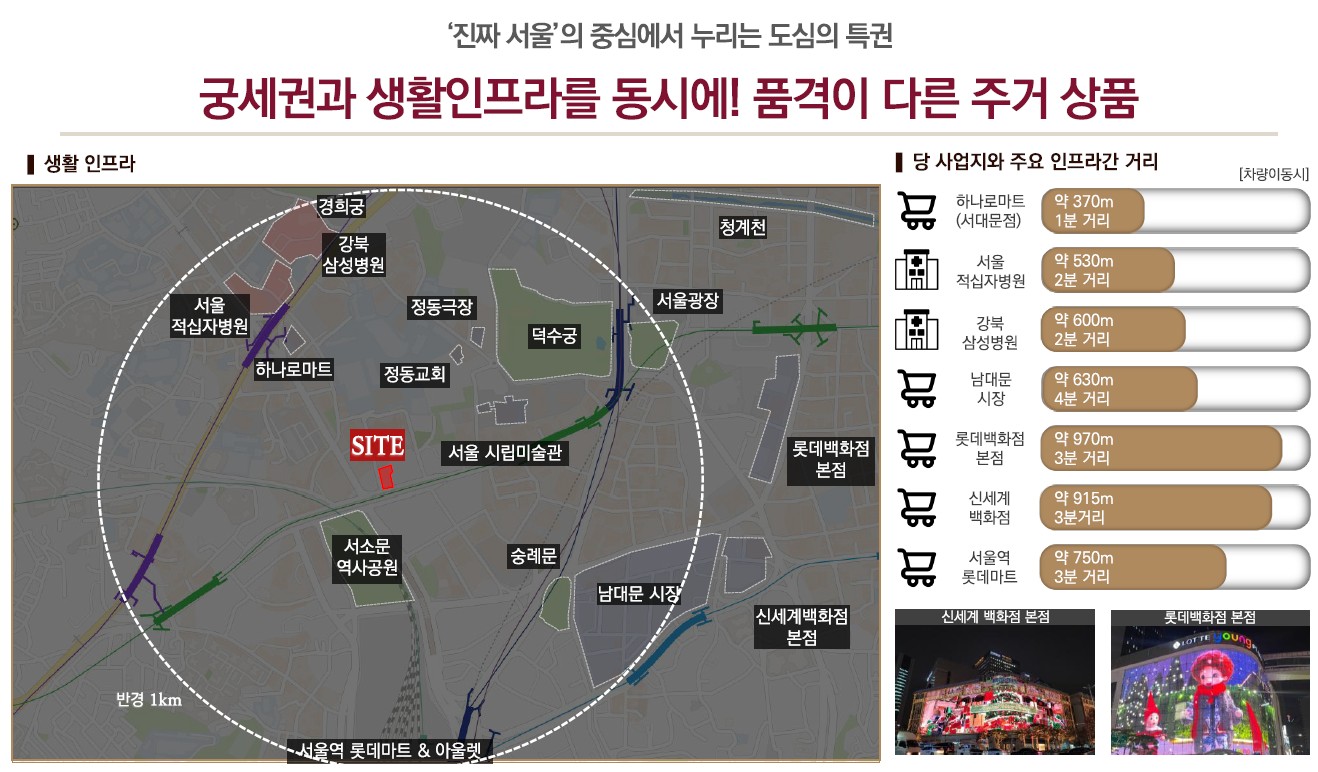 우수한 생활 인프라