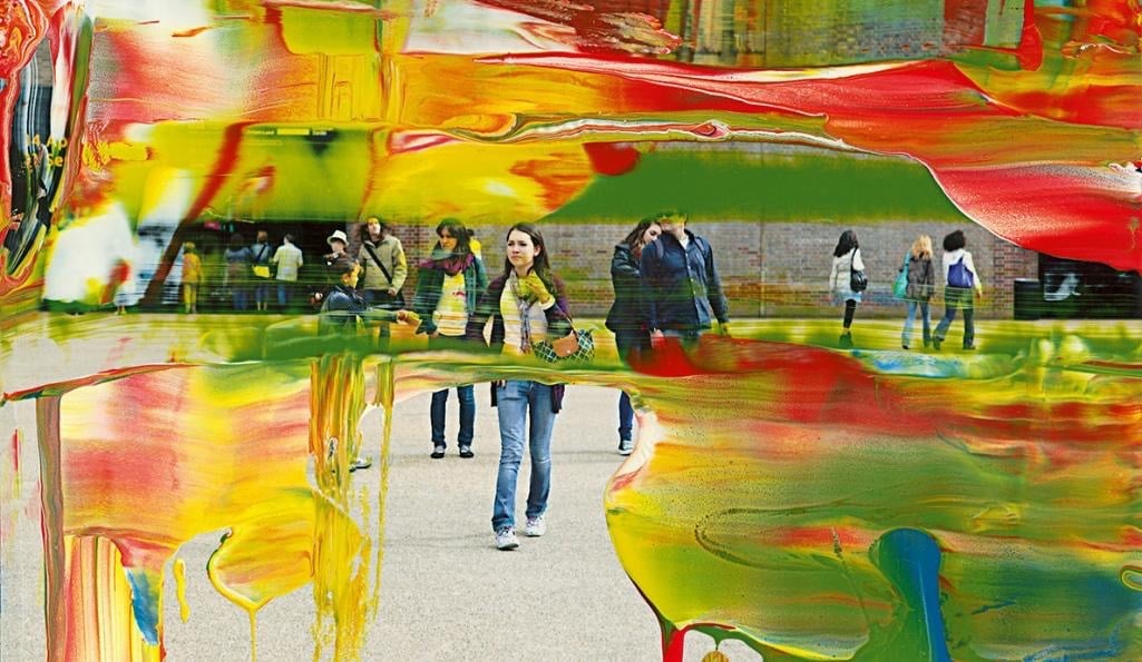 Gerhard Richter: Entre a Fotografia e a Pintura Abstracta