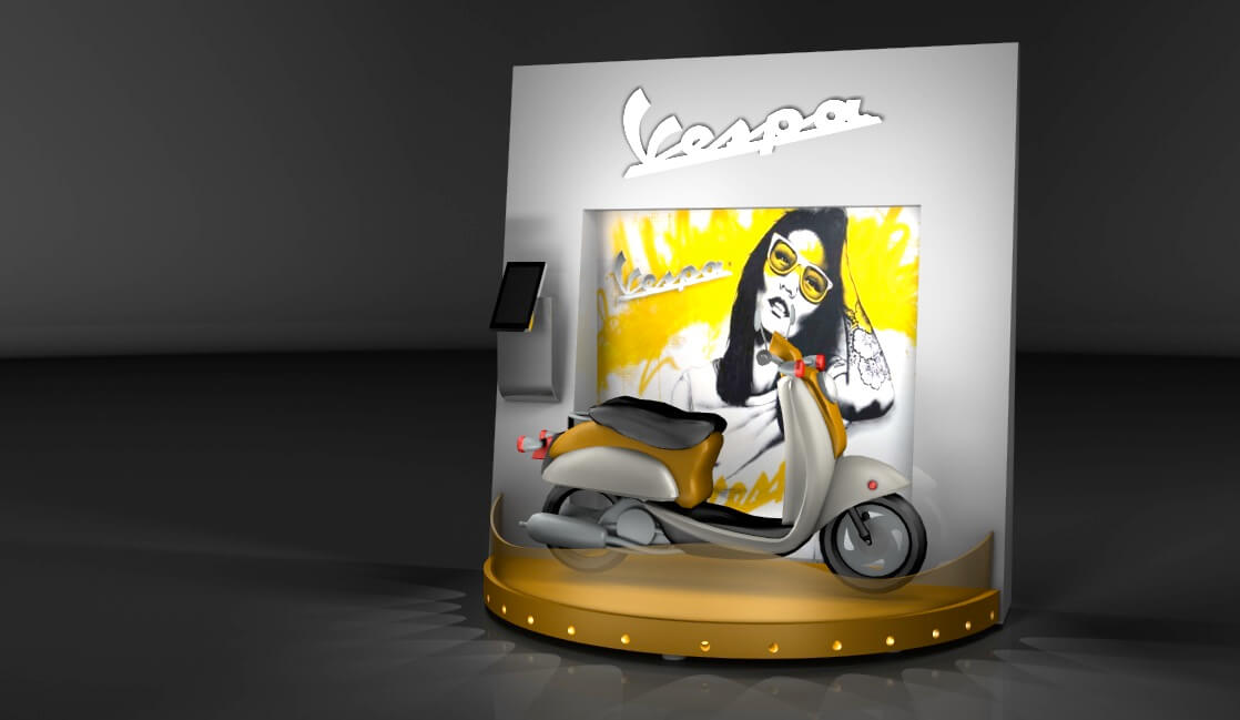 Stand Exhibidor Motos