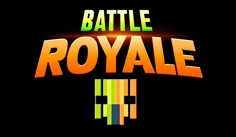 Minecraft Battle Royale Logo