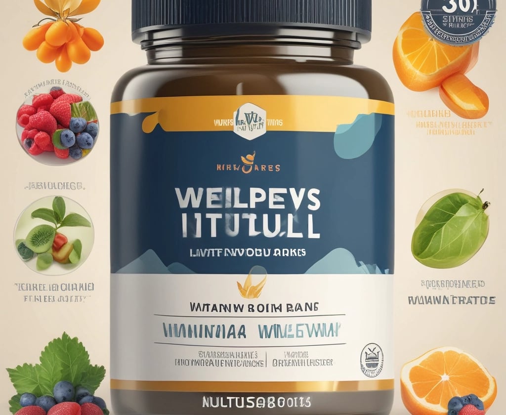 a bottle of well - made vitamin - rich vitamin - rich vitamin - rich vitamin