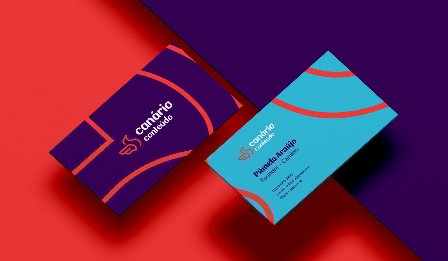 a business card with a business card holder