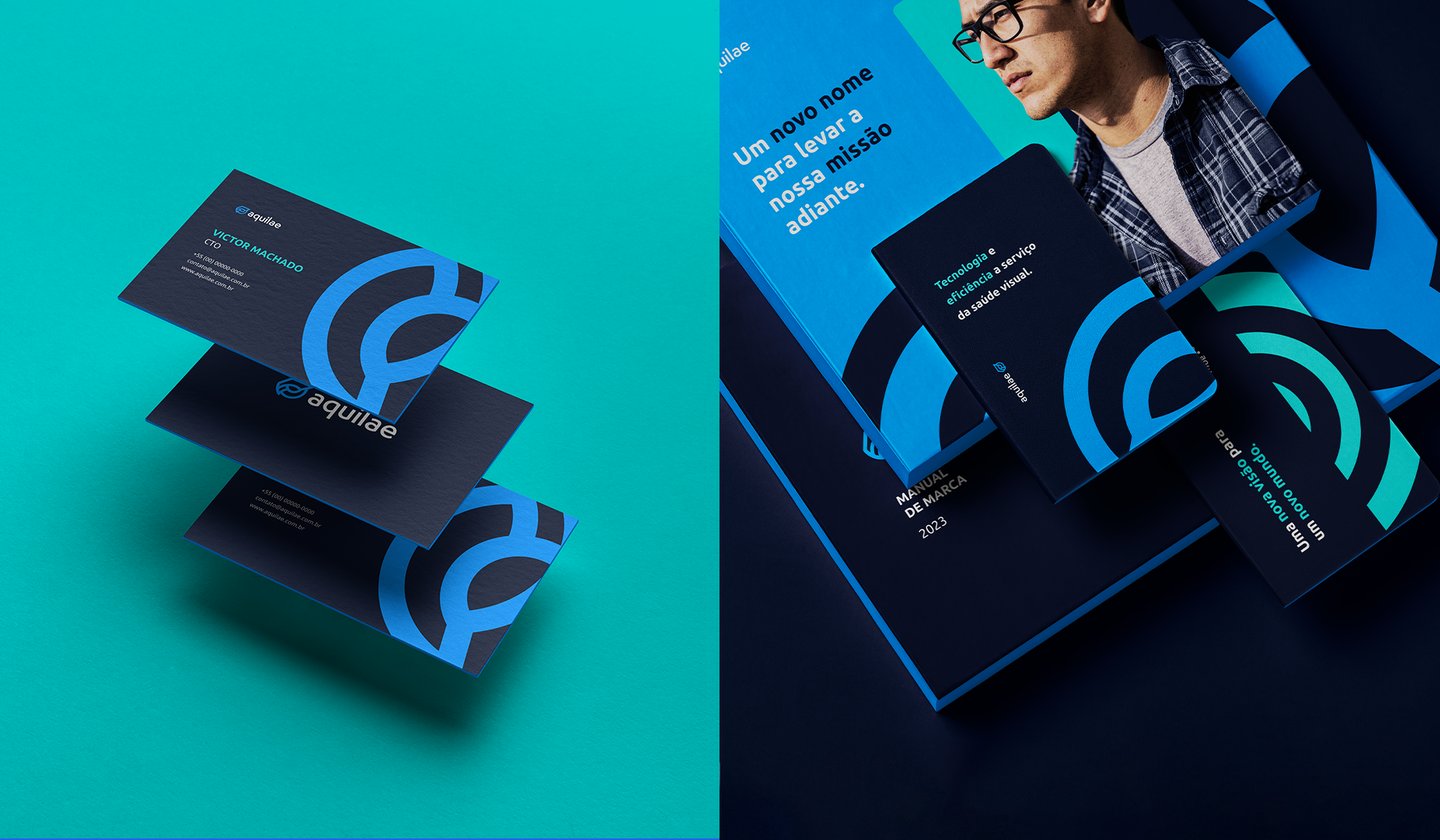 Aquilae B2B Healthtech brand identity design project — Aguila Studio