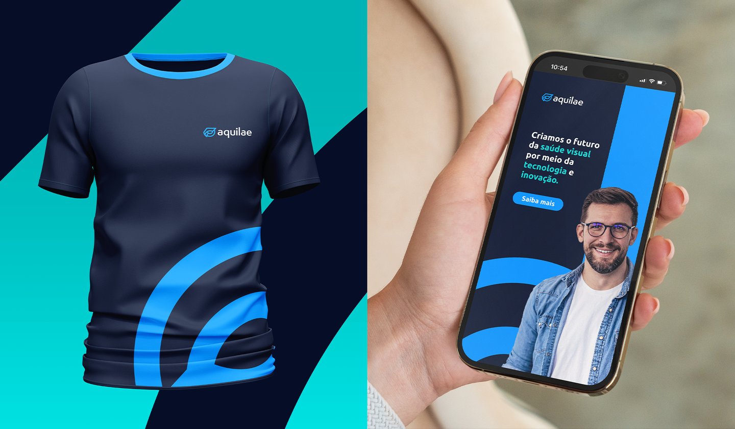 Aquilae B2B Healthtech brand identity design project — Aguila Studio