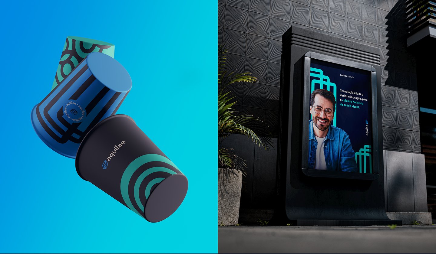 Aquilae B2B Healthtech brand identity design project — Aguila Studio
