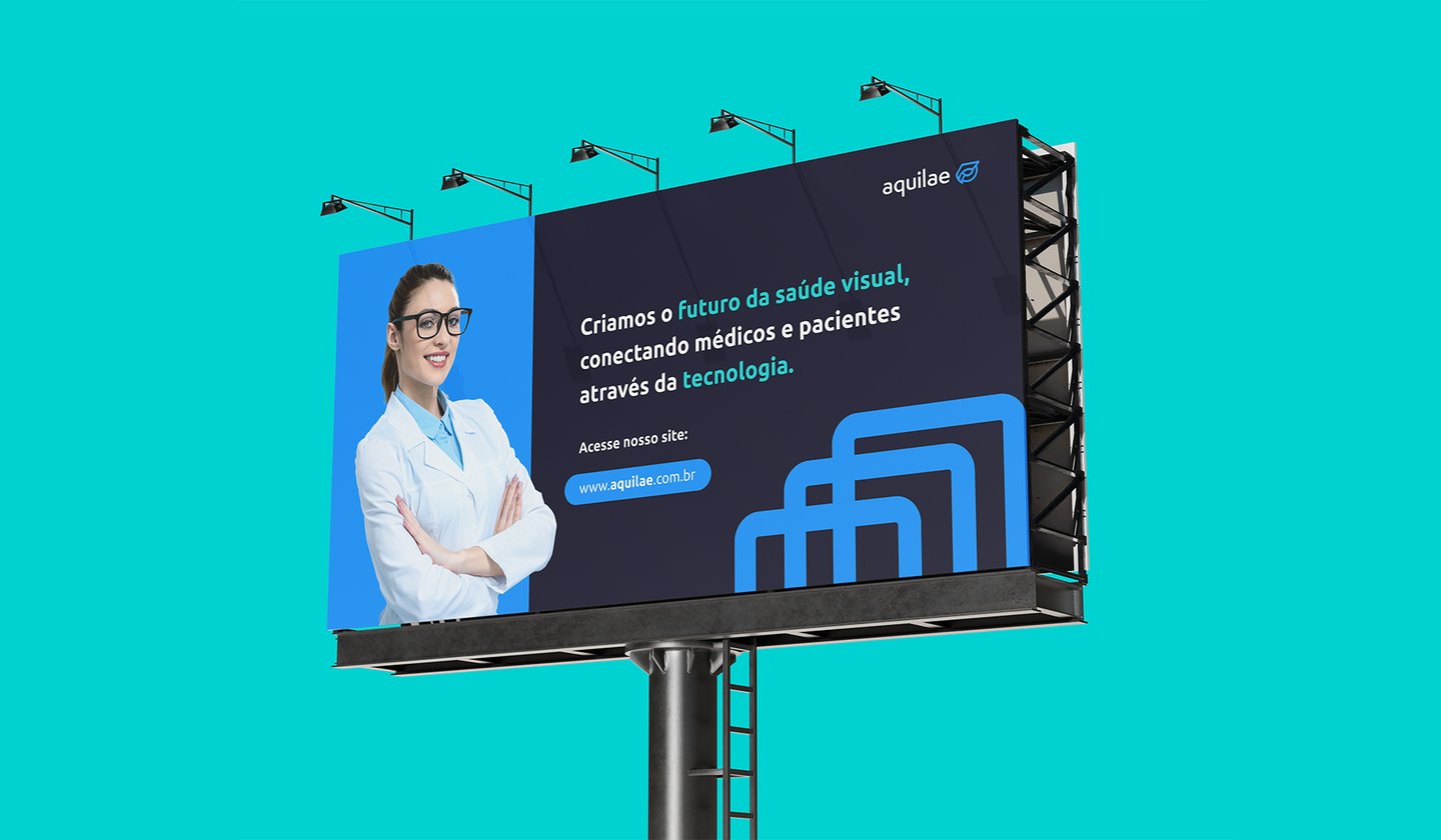 Aquilae B2B Healthtech brand identity design project — Aguila Studio