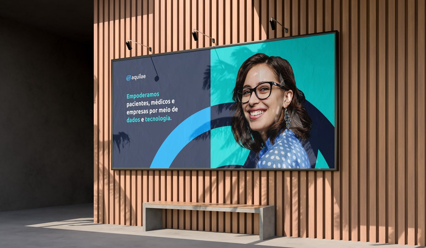 Aquilae B2B Healthtech brand identity design project — Aguila Studio