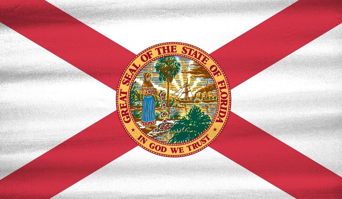 rippling florida flag