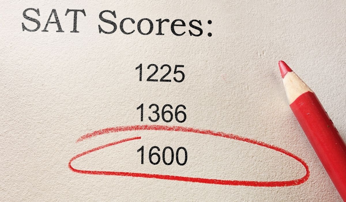 SAT score 1600