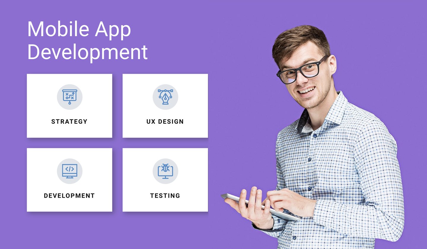 a man in a plaid shirt and glasses holding a cell phone