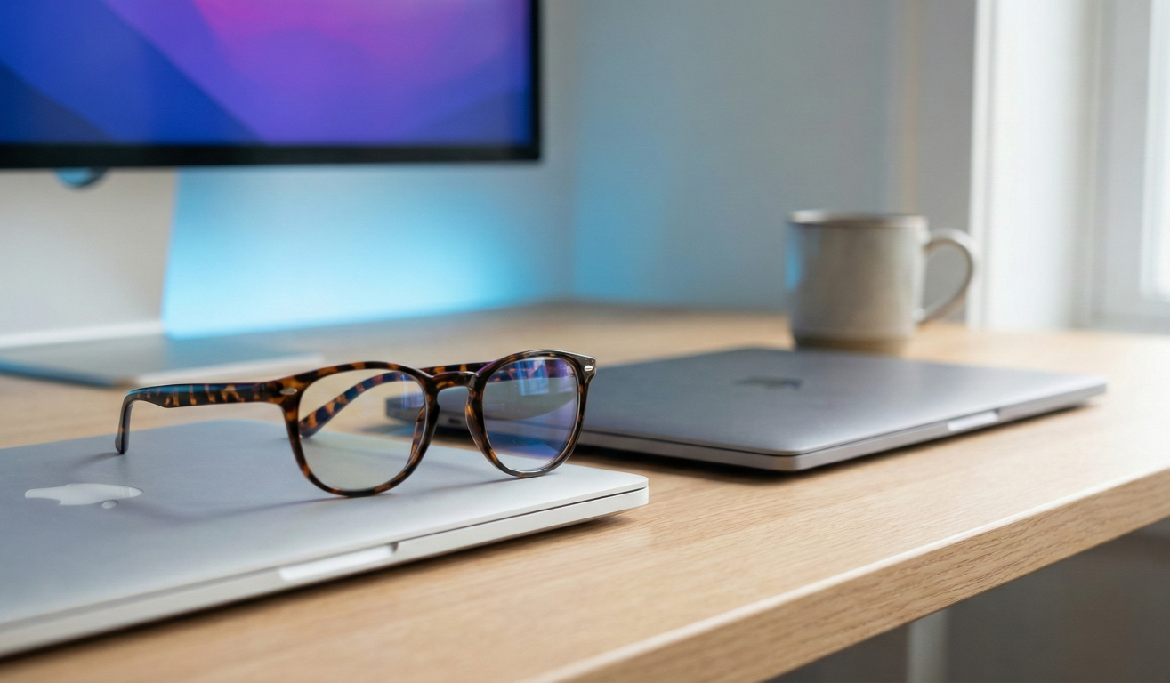 Blue light blocking glasses