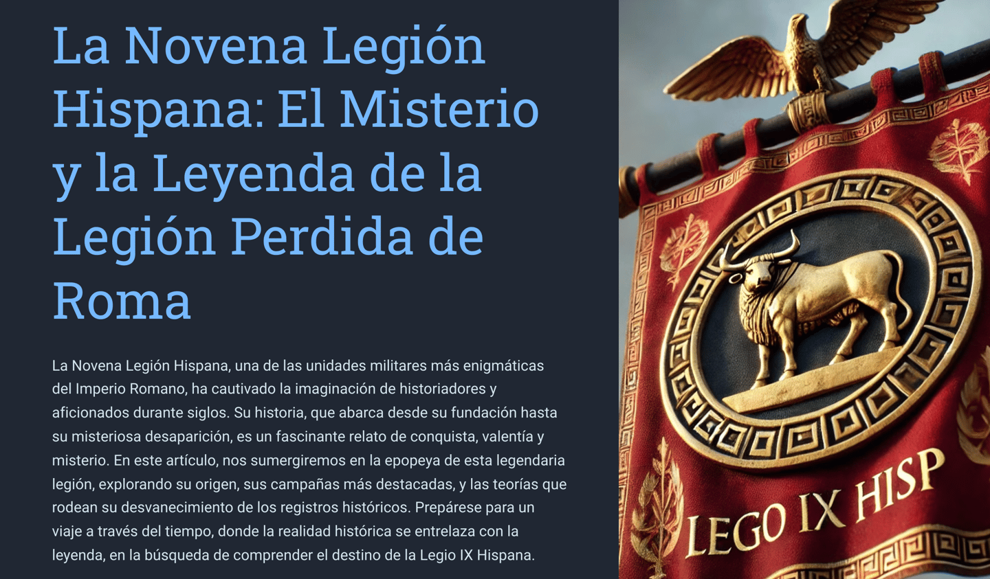 novena legion