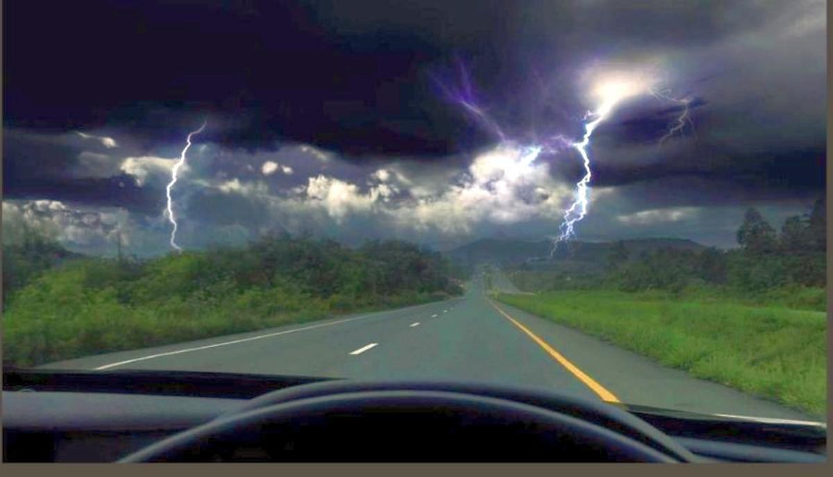 Driving in Hail or Thunderstorms