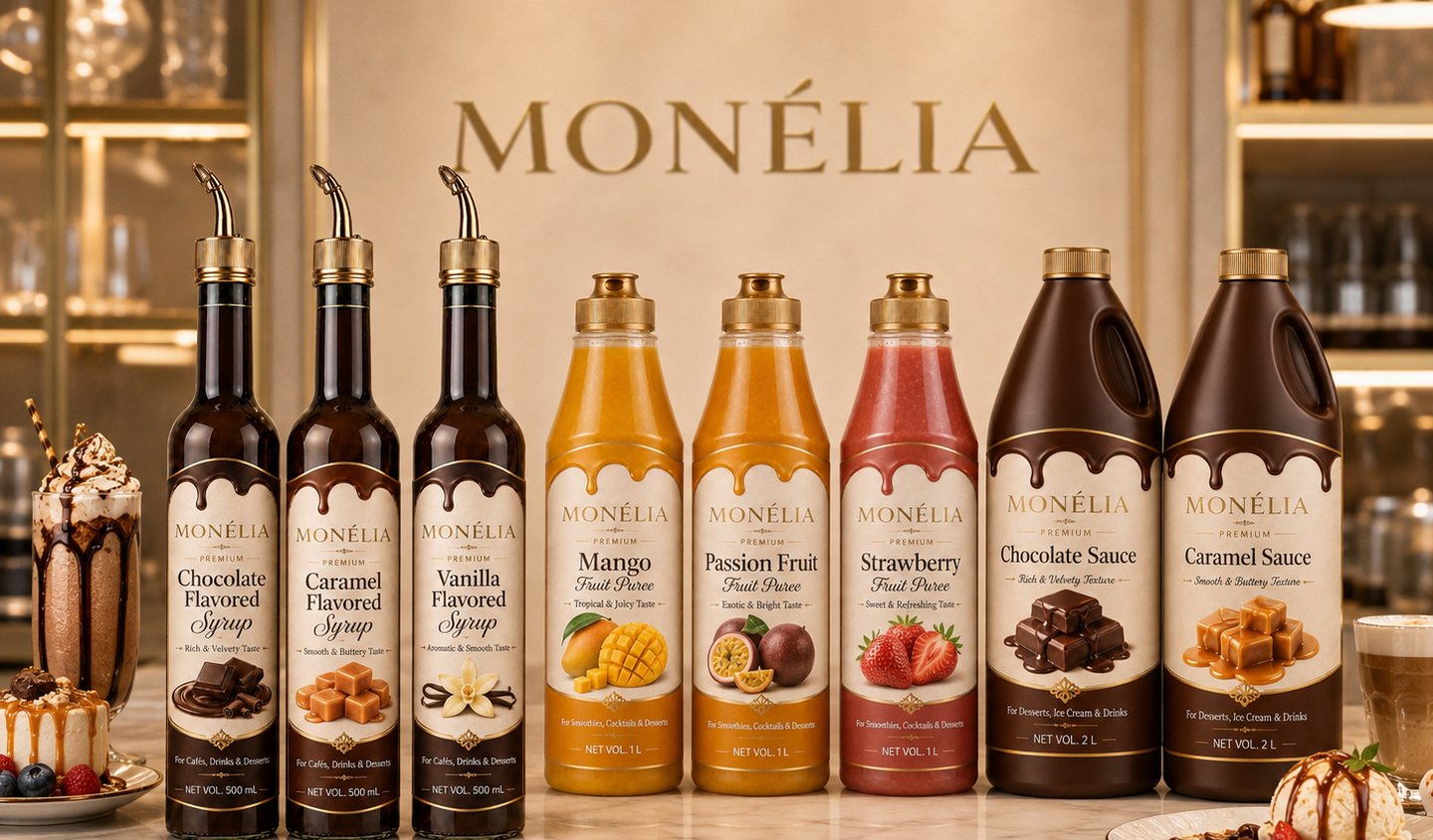 MONÉLIA premium ingredient brand by MG DEĞER GIDA A.Ş. within Mahmoud Abdalla MG Group ecosystem