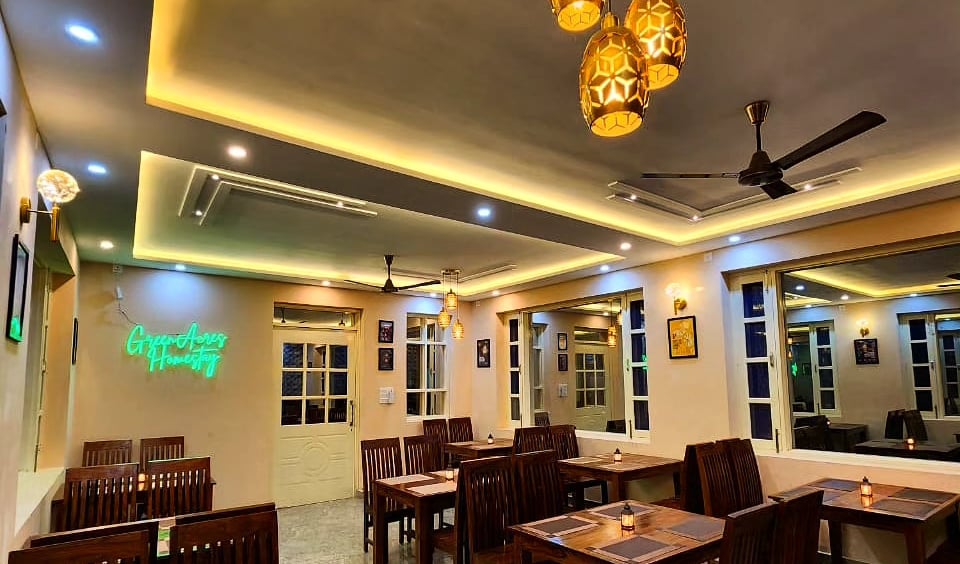 Green Acres Homestay Dining Area